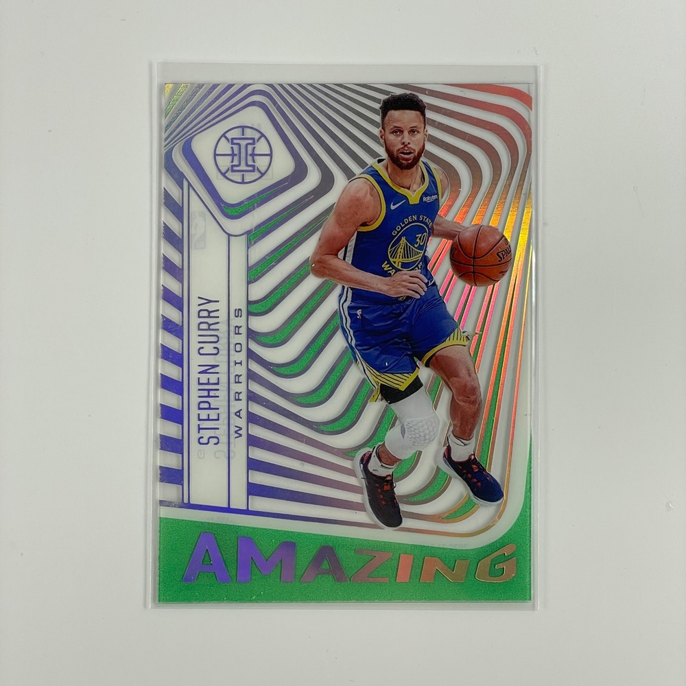 Stephen Curry 2020-21 Panini Illusions Amazing Insert No. 13 Warriors Card - Picture 1 of 7